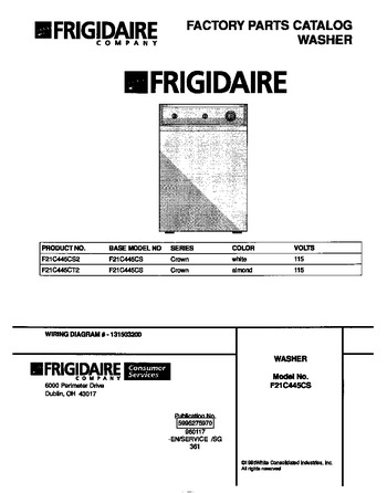 Diagram for F21C445CT2