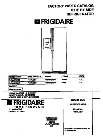 Diagram for F45WJ26HD0