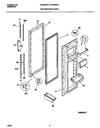 Diagram for F45WP24CW0