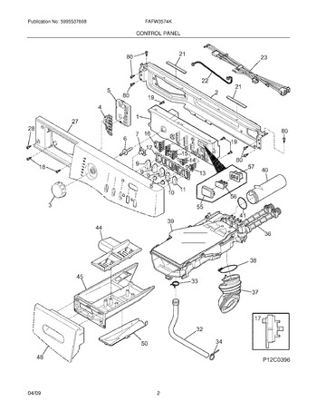 Diagram for FAFW3574KW0