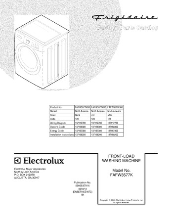 Diagram for FAFW3577KR0