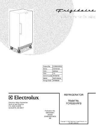 Diagram for FCRS201RFB0