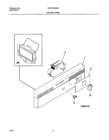 Diagram for FDB101SAW2