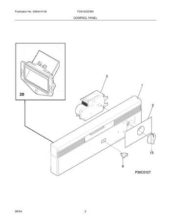 Diagram for FDB102SDW0