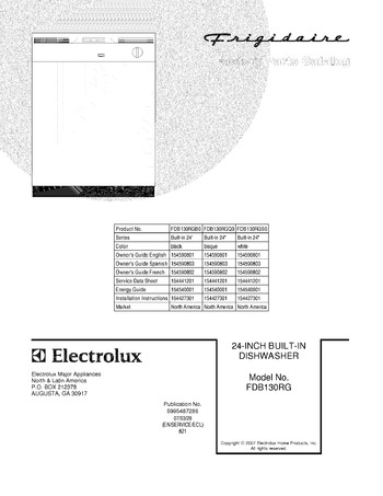 Diagram for FDB130RGS0