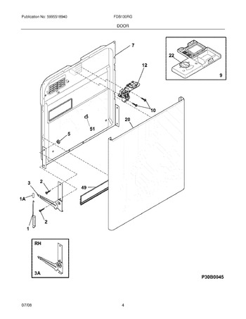 Diagram for FDB130RGB3