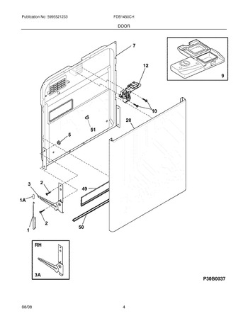 Diagram for FDB1450CHS1