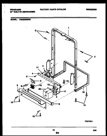 Diagram for FDB200RBW0