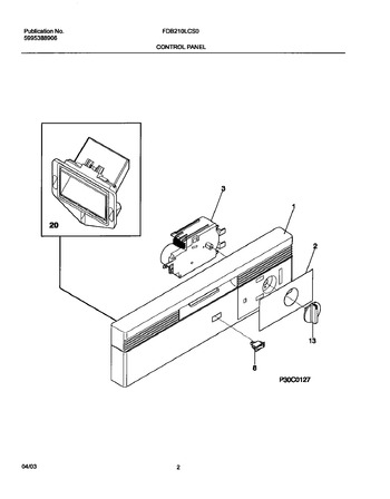 Diagram for FDB210LCS0