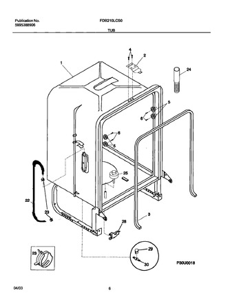 Diagram for FDB210LCS0