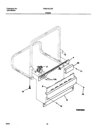 Diagram for FDB210LCS0