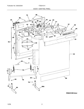 Diagram for FDB2410HIB0