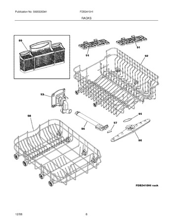 Diagram for FDB2410HIB0