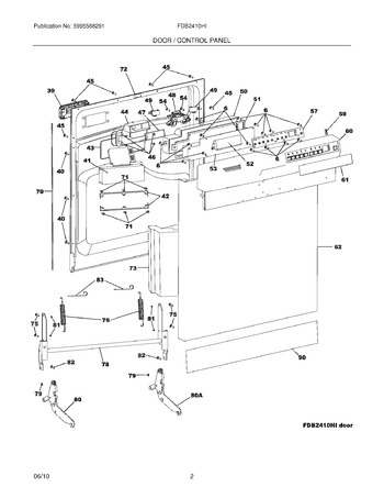 Diagram for FDB2410HIB1