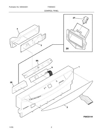 Diagram for FDB2830CES0