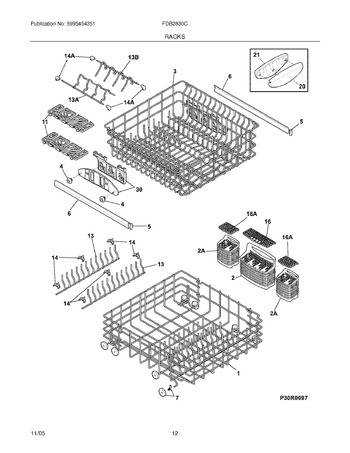 Diagram for FDB2830CES0