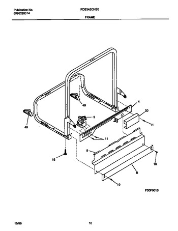 Diagram for FDB345CHS0