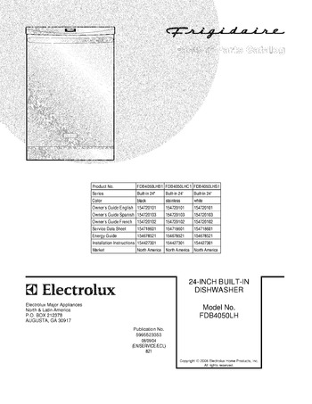 Diagram for FDB4050LHS1