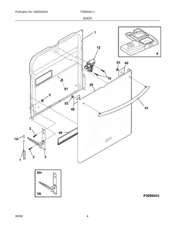 Diagram for FDB4050LHS1