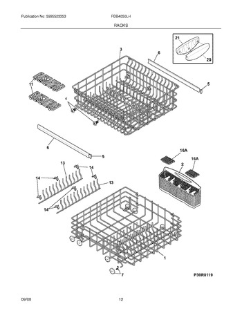 Diagram for FDB4050LHS1