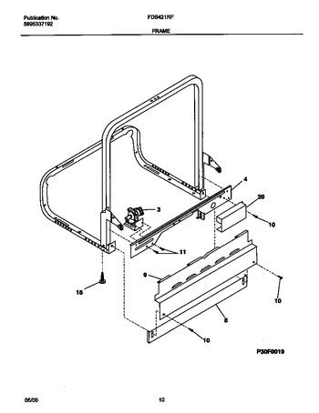 Diagram for FDB421RFR5