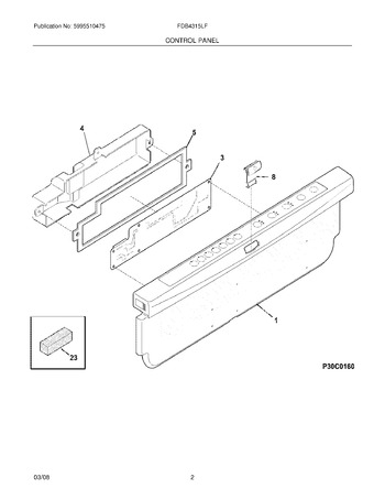 Diagram for FDB4315LFB2