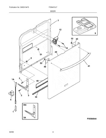 Diagram for FDB4315LFB2