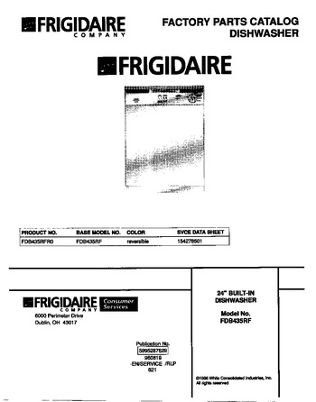 Diagram for FDB435RFR0