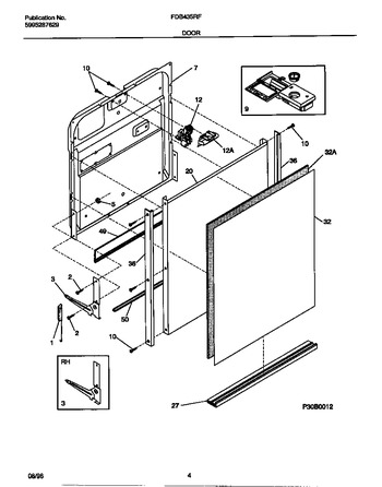 Diagram for FDB435RFR0