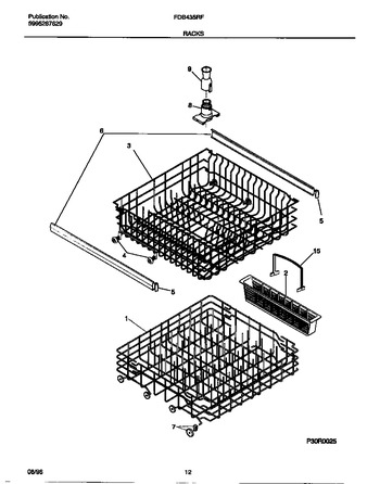 Diagram for FDB435RFR0