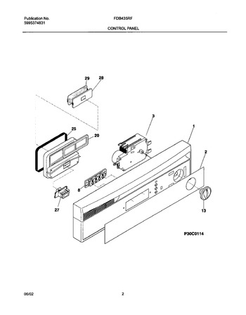 Diagram for FDB435RFR7