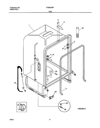 Diagram for FDB435RFR7