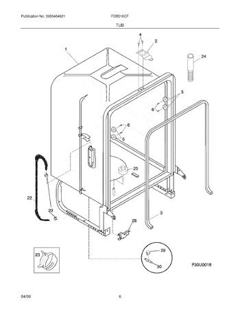 Diagram for FDB510CFS0