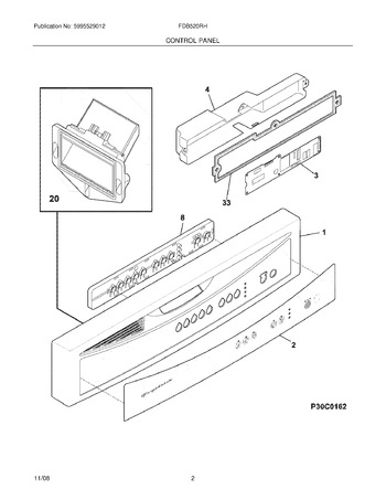 Diagram for FDB520RHS0