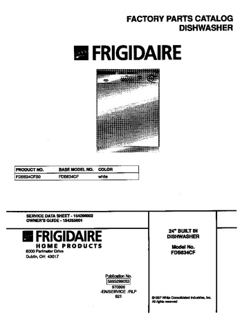 Diagram for FDB634CFS0