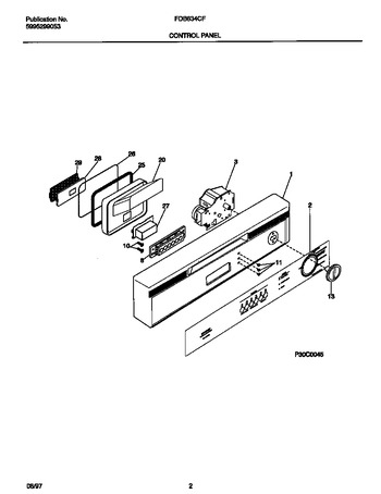 Diagram for FDB634CFS0