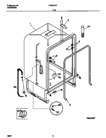 Diagram for FDB634CFS0