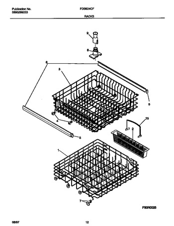 Diagram for FDB634CFS0