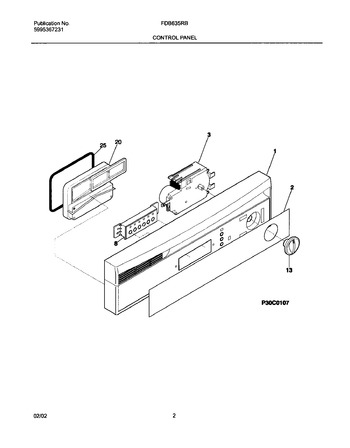 Diagram for FDB635RBS0