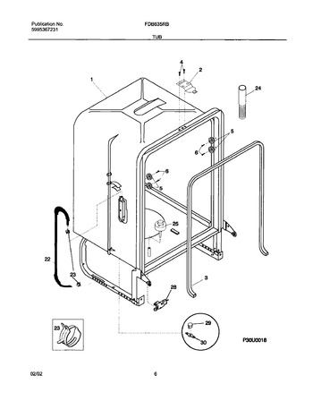 Diagram for FDB635RBS0