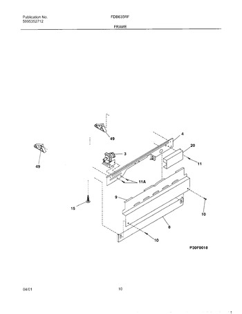 Diagram for FDB635RFR5