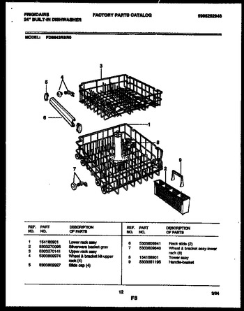 Diagram for FDB643RBR0