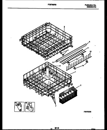 Diagram for FDB765RBT0