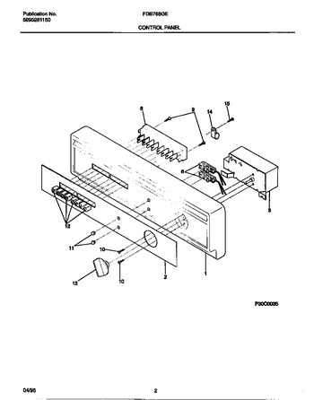 Diagram for FDB768GEW0