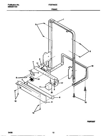 Diagram for FDB768GEW0