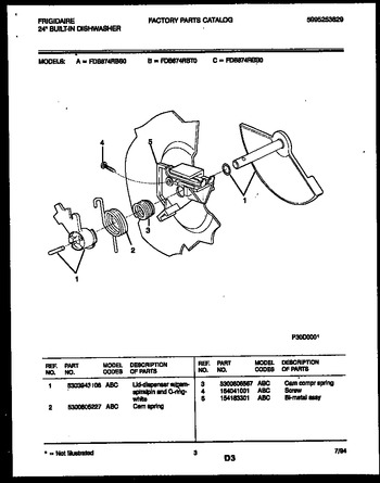 Diagram for FDB874RBB0