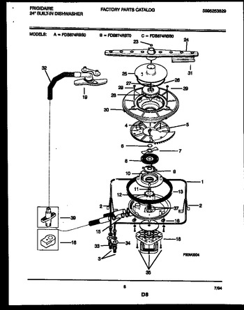 Diagram for FDB874RBT0