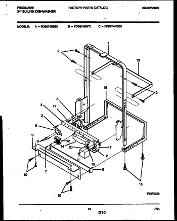 Diagram for FDB874RBT0