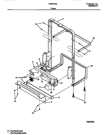 Diagram for FDB874RCB0