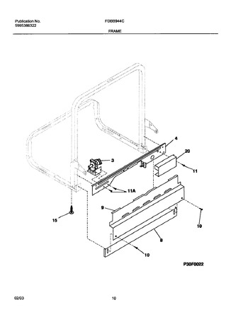 Diagram for FDBB944CS0